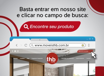 Nova ferramenta de busca pelos produtos THB em nosso site!