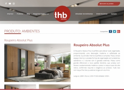 Nova ferramenta de busca pelos produtos THB em nosso site!