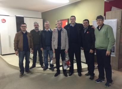 Visita da Área de Compras das Lojas Colombo 