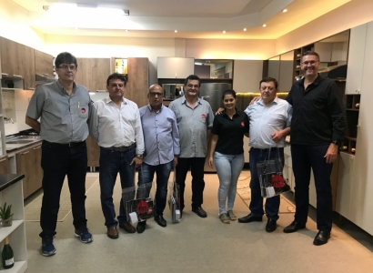 Visita dos representantes do poder público de Camaquã